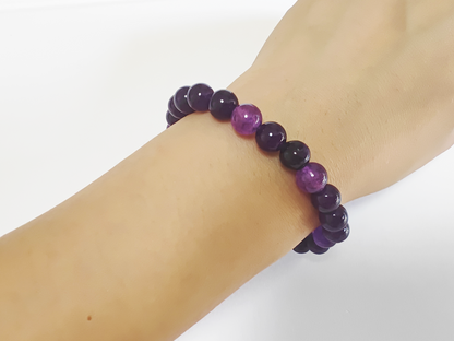 Amethyst Beads Bracelet